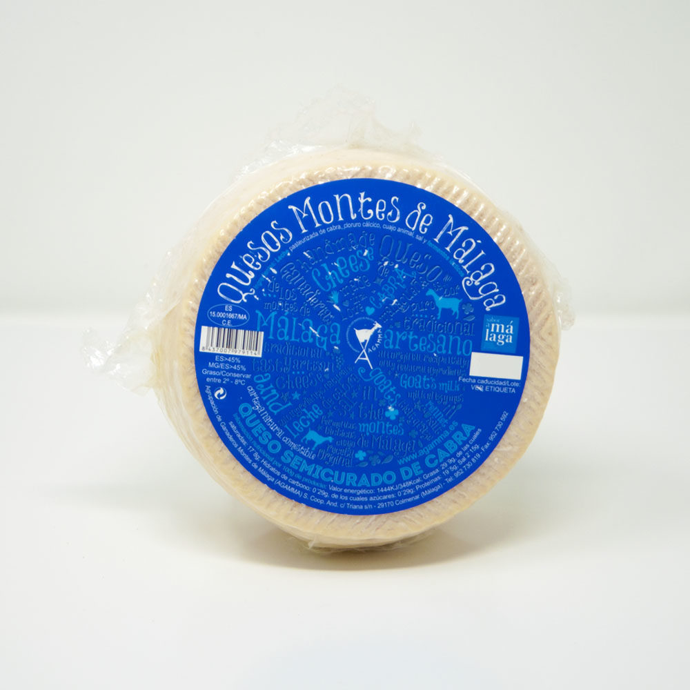 Queso Semicurada Cabra
