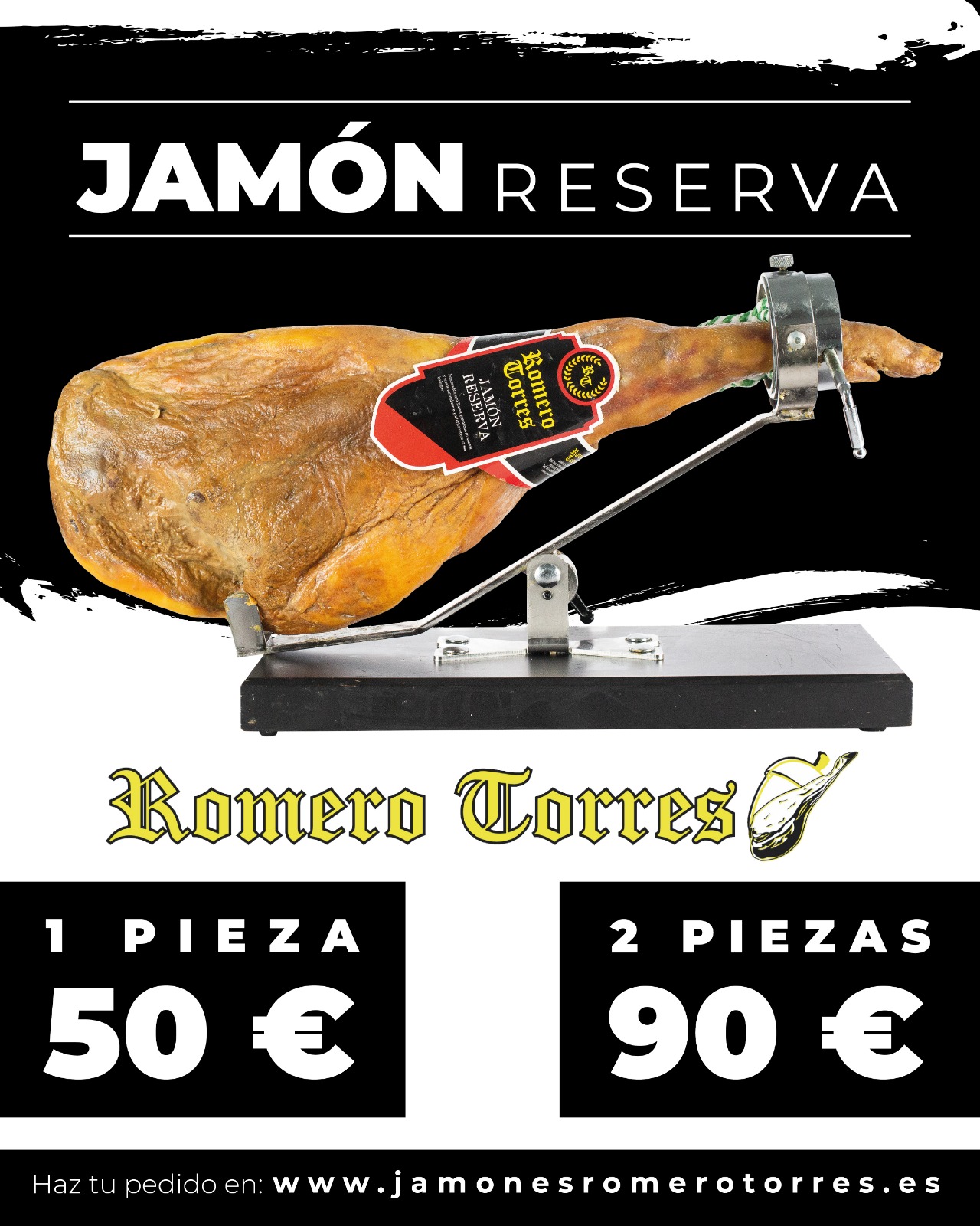 Oferta Jamón Reserva Romero Torres