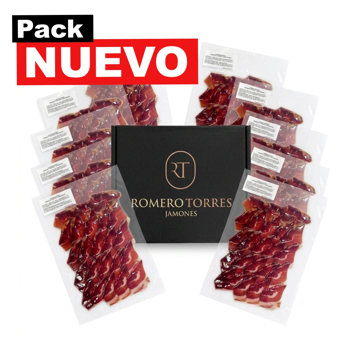 Pack jamón Romero Torres *(10 sobres)